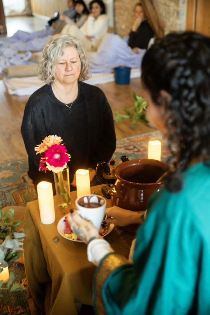 Ritual de Cacao Ceremonial en Master Plan Retreat